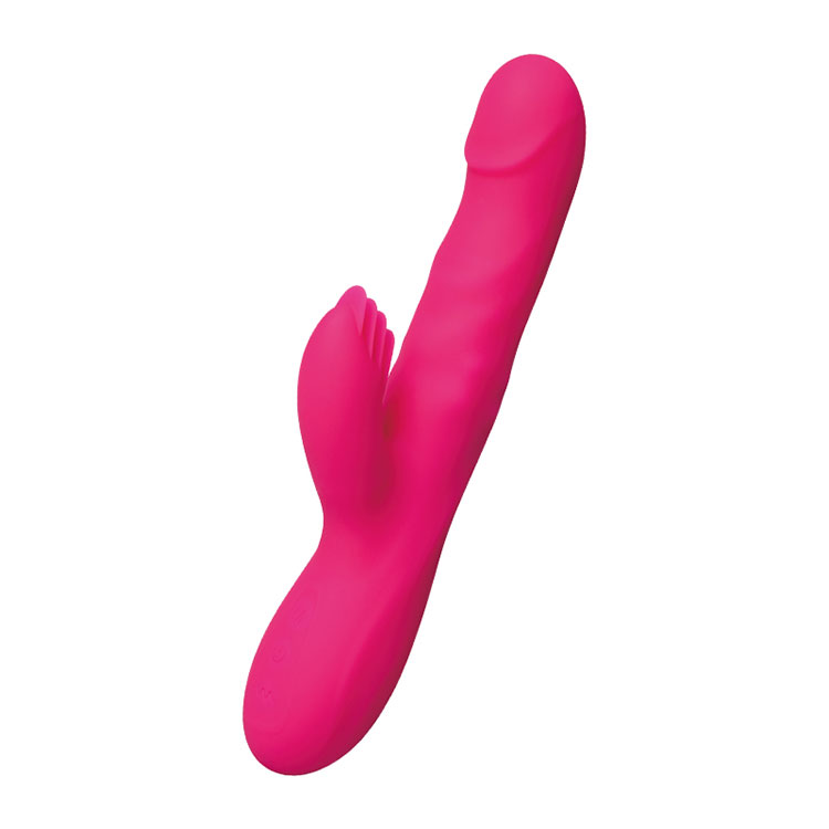 Thrusting Rabbit Vibrator with Rotating Beads